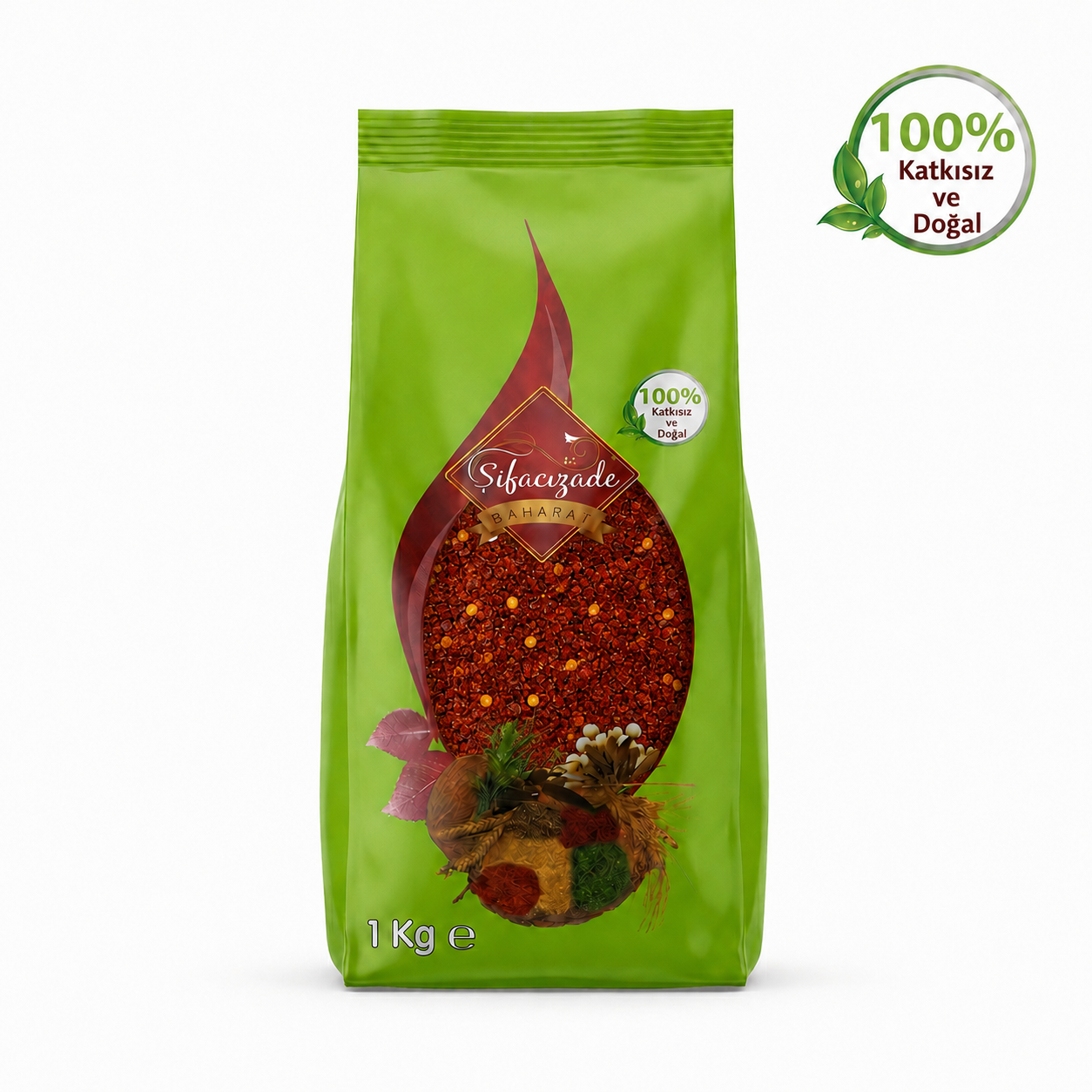 Çok Acı Gürcü Pul Biber 1 KG