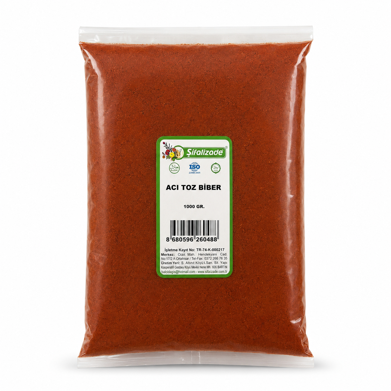 Acı Toz Biber 1 KG