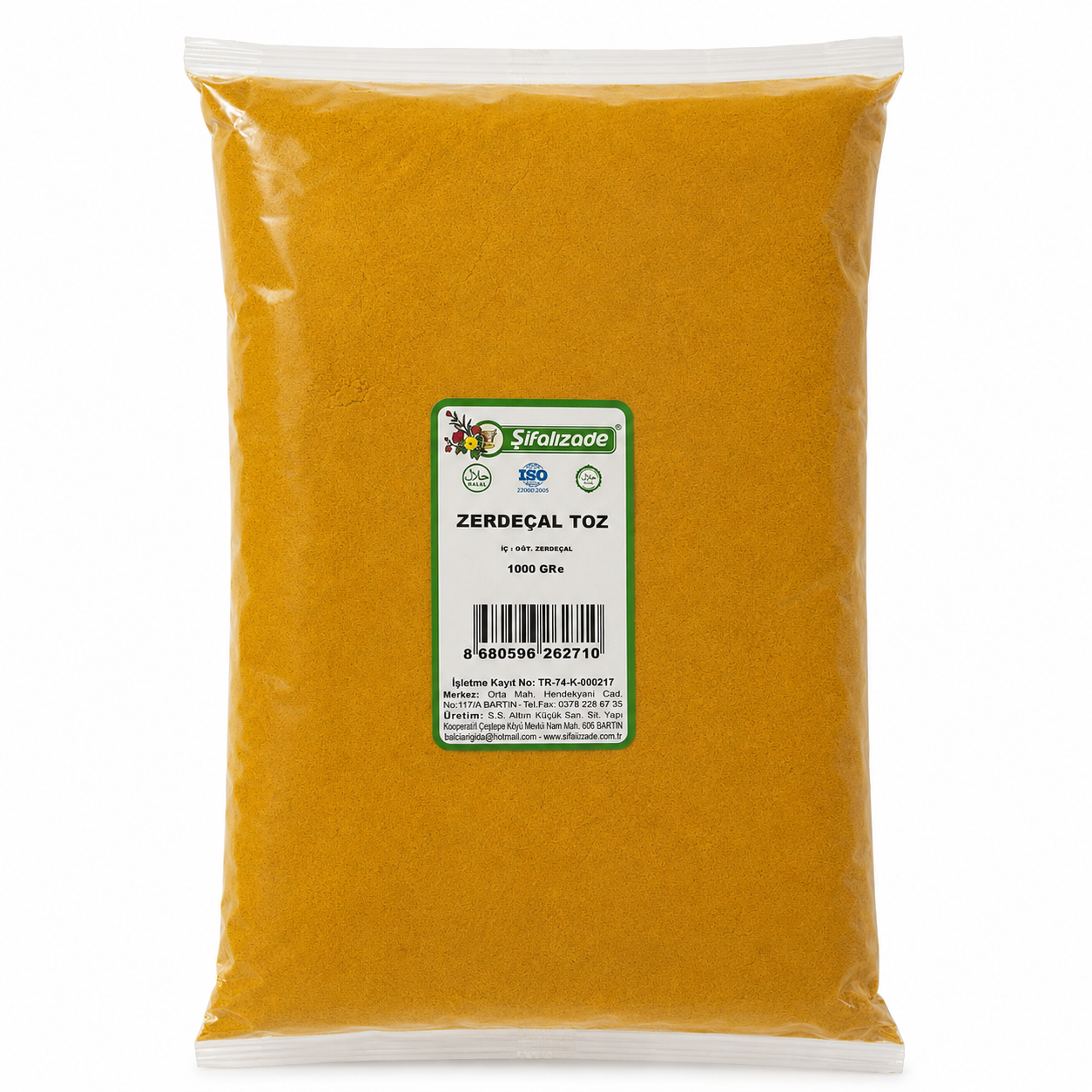 Zerdeçal Toz 1 KG