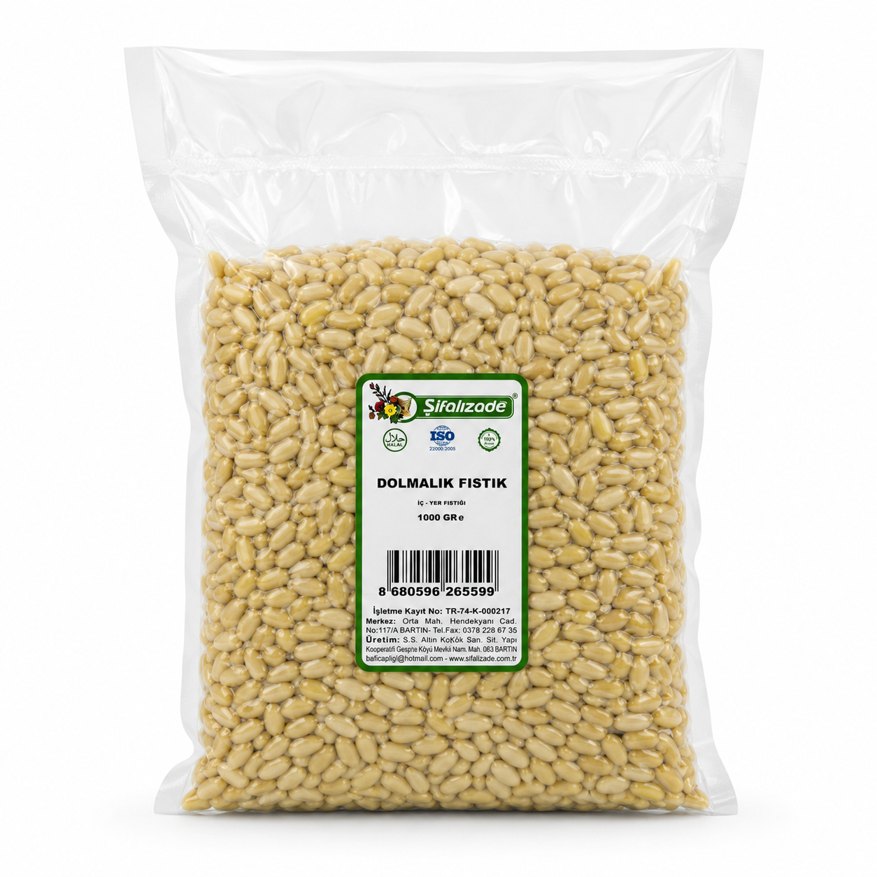 Dolmalık Ve Pilavlık Fıstık 1 KG