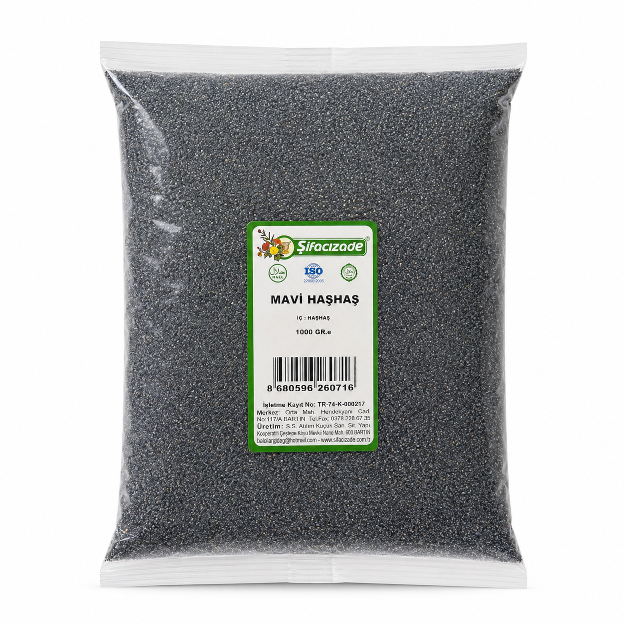 Mavi Haşhaş 1 KG